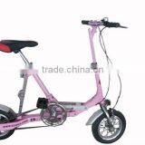 Small Electric Folding Bike With Aluminum Frame thumbnail-1