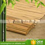 China Original Plant Decorating Indoor Split Black Bamboo Fence Panel