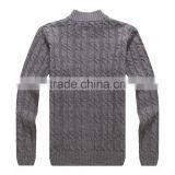 Men Zipper Cardigans Fashion Man Sweater American thumbnail-2