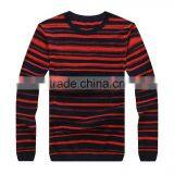 Raidy Boer Men's O Neck Fashion Stripe Cotton Knitwear/sweater thumbnail-1