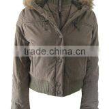 Ladies' Winter PU Slim Fit Basic Jacket Blazer thumbnail-2