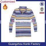 Designer Stripe Polo T-shirts and Long Sleeve Polo Shirt thumbnail-2