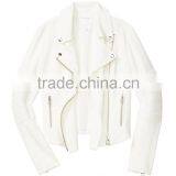 Hot Sale Lady Short Style Fitted Classic City Jacket Custom for Sale thumbnail-3