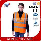 Construction Workwear Overalls Yellow Safety Vest thumbnail-2