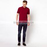 Wholesale Red Polo Shirt Cheap Mens High Quality Polo Shirt PS0117A thumbnail-4