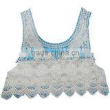 Low Price Fashionable Ladies Summer Crochet Lace Vest thumbnail-1