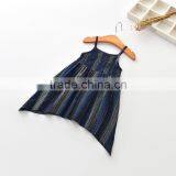 S33543W 2017 Summer Designs National Style Printed Baby Girls Vest Dress thumbnail-3