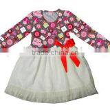 Wholesale Easter Baby Pearl Dress With Chicken for Children Kids Dress Clothing thumbnail-3