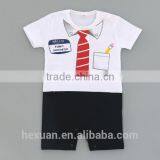 Newborn Baby Clothing Infant Toddler Boys Clothes Short Sleeve Gentle Similar thumbnail-4