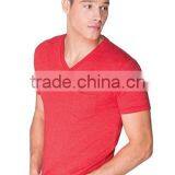 Next Level Apparel Men's CVC Pocket V Tee - Made From 60% Cotton and 40% Polyester, Features a Pocket and Comes With Your Logo thumbnail-2