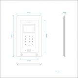 Luxury Condo/Apartment Security and Communication Systems Video Entry Security Systems thumbnail-4