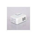 Dual USB AC Adapter for IPhone/iPod/iPad