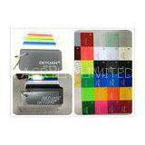 4mm / 5mm Green Cast PMMA Acrylic Sheet for Craftworks , Exhibition thumbnail-1