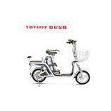Single Speed Derailleur Electric Assisted Bicycle / electric motor scooter moped For Lady 14''