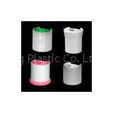 Plastic PP Cosmetic Bottle Cap , 24/410 Cosmetic Press Disc Bottle Cap