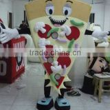 EVA plush material adult pizza costume pizza mascot costume