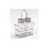 Glass Salt & Pper Bottle Set thumbnail-1