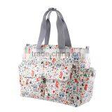 Wholesale New Fashion Canvas Cotton Diaper Bag for Ipad or Laptop thumbnail-2