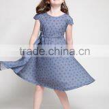 Mother and Daughter Clothes Dresses Dark Blue Woman Fashion Dress thumbnail-2