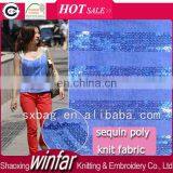 Sequins Spangle Knitting Embroidery Design Ladies Fabric for Garment thumbnail-1