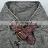Lastest Fashion Hot Selling Army Handsome Spring Cotton Men Long Coat thumbnail-4