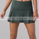 High Waist Pace Skirt With Shorts Sportswear Yoga Mini Shorts Tennis Skirt thumbnail-1
