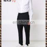 Classic white cotton shirt Classic lapel collar, long sleeves, hook and loop cuffs, front button, curved botto formal clothes