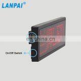LANPAI Wholesale Scrolling LED Message Badge/ Tag thumbnail-5