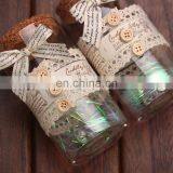 New Arrived Lace Button Bow-knot Wishing Bottle With Led Light Lucky Bottle Cork thumbnail-4