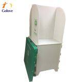 Corrugated Cardboard Polling Booth for 2019 Election thumbnail-2