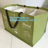 Дешевая модная, переработанная, экологически чистая, ламинированная полипропиленовая пластиковая сумка для покупок, тканная из полипропилена, нетканая сумка, тканая из полипропилена Pp