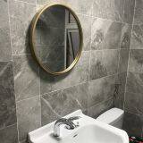 Nordic Brass Round Bathroom Mirror/anti-fog Round Mirror/hand-made 5mm High-definition Silver Mirror thumbnail-3
