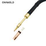 CE Certification Air Cooled Euro Black Handle Welding Torch Gun 501D Automatic 501D MIG Welding Gas Gun thumbnail-4
