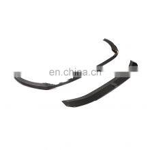 Carbon Fiber S4 Front Bumper Lip for Audi S4 B9 Type 8W A4 Sline Sport Sedan 2020 2021 2pcs/set thumbnail-3