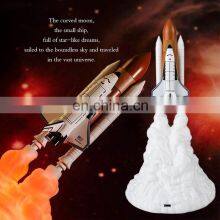 Factory Price 3D Print LED Space Shuttle Lamp Night Light For Space Lovers Rocket Lamp thumbnail-5
