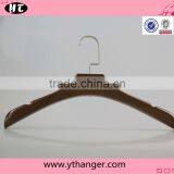 Luxury Brown Matches Wooden Hanger With Notch for Wholesale thumbnail-4