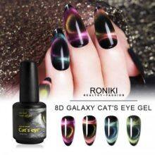 RONIKI 8D Galaxy Cat‘s Eye Gel Polish Magnet Cat Eye Gel Laser Magnet Cat Eye Gel thumbnail-1
