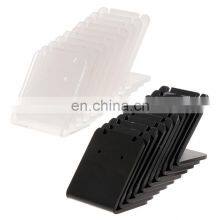 Wholesale High Quality Acrylic Frosted White Earring Ring Display Jewelry Stand Holder Rack