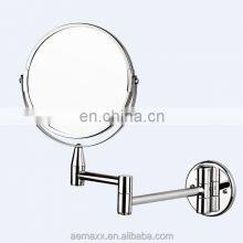 2 Sides Led Lighted Wall-mounted Extendable Girls' Makeup Mirror thumbnail-1