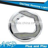 AKD Car Styling Toyota New Prado LED DRL 2014-2015 Prado LED DRL Prado F150 Daytime Running Light Good Quality LED Fog lamp