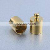 Manufacture Strong Jewelry Findings Brass Cord End