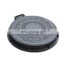 Customized Size Sand Casting Ductile Iron Round Watermain Manhole Cover thumbnail-3