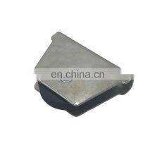 Modern Iron Frame Black Single Heavy Duty Wheel Blinds Upvc Sliding Windows Rollers With Zinc Plated