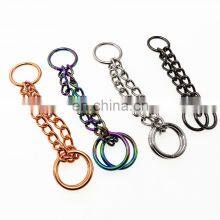 Custom Silver Metal Adjustable Martingale Dog Collar Chain thumbnail-4