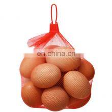 Wholesale Price Customized Logo Printing Super Market Packing Reusable Drawstring Reusable Vegetables Mesh Bag thumbnail-4