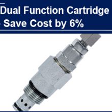 Dual Function AAK Hydraulic Cartridge Relief Valve, helped Heller Save Cost by 6%
