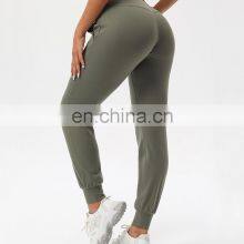Casual Drawstring Sports Gym Yoga Trousers Loose Fitness Running Wear Jogger Pants Women Workout Activewear Clothing thumbnail-3