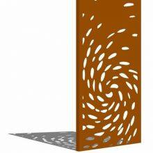 Metal Privacy Screening Which Great for Stopping Neighbours From Invading Your Privacy, Rust Metal Screen thumbnail-4