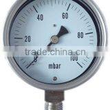 YE100B 100mm Mbar Low Pressure Gauge thumbnail-1