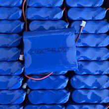 18650 3.7v 6.6Ah 1S3P Li Ion Rechargeable Battery Pack With JST-PH2.0 Plug(24.42Wh/6.6A),for Simplehuman Sensor Makeup Mirror ST3026 BT1080 thumbnail-5